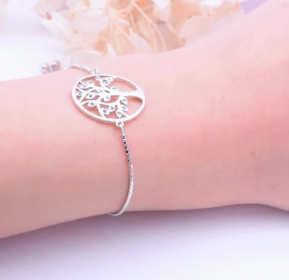 Tree of Life Adjustable Charm Bracelet - Tahadi Jewellery