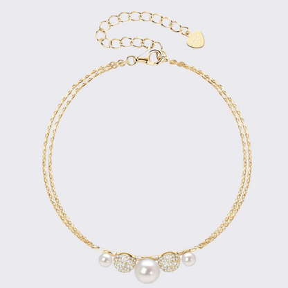 High Quality Elegant Pearl Charm Bracelet 