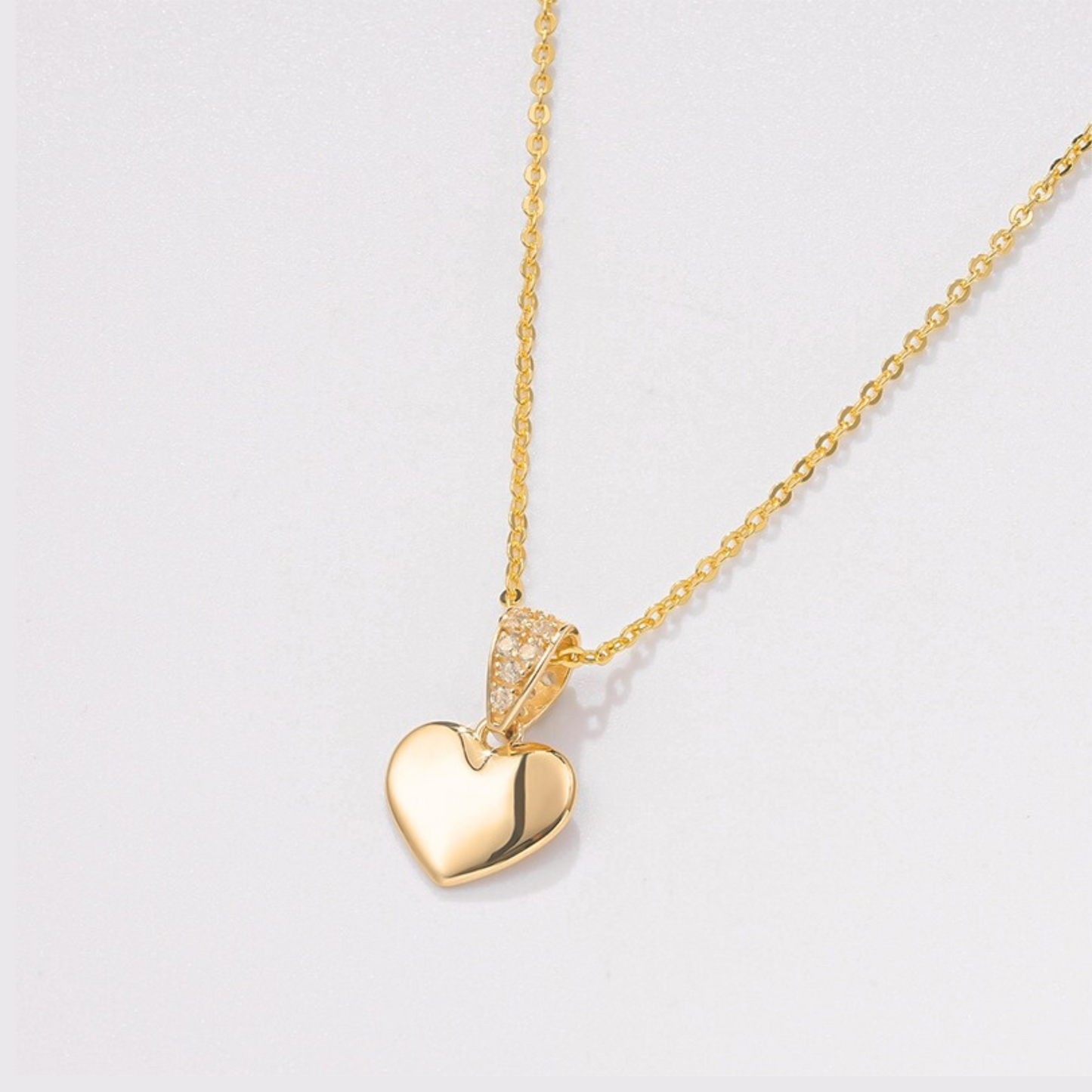 Amor 14ct Gold Heart Pendant